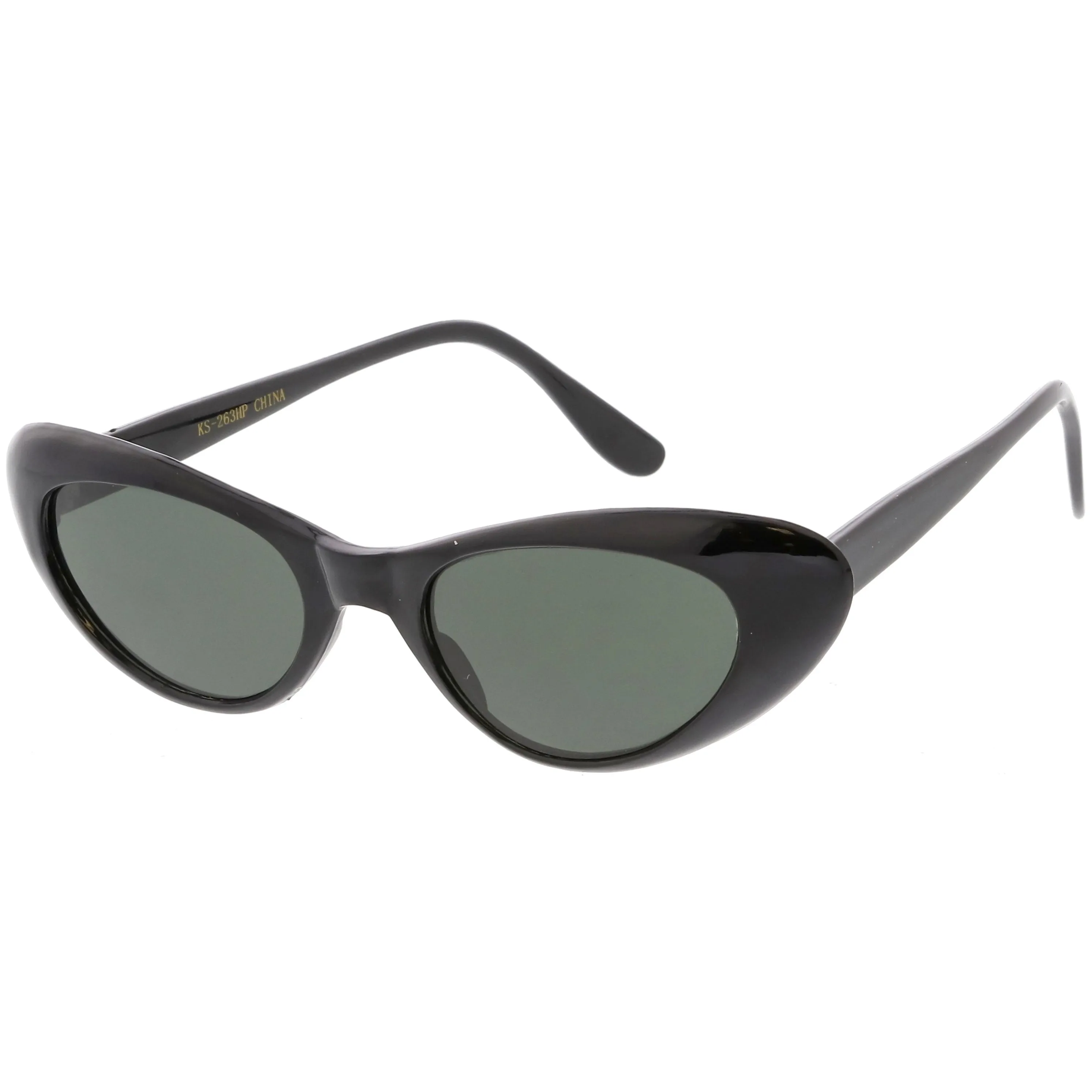 Women's Small Retro True Vintage Cat Eye Sunglasses C661 sold by ZeroUV product image thumbnail 4