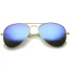 Classic Metal Mirrored Coated lens Aviator Sunglasses C774 sold by ZeroUV