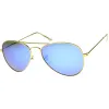 Classic Metal Mirrored Coated lens Aviator Sunglasses C774 sold by ZeroUV