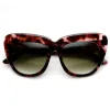 Designer Fashion Oversize Cat Eye Sunglasses 8300 sold by ZeroUV