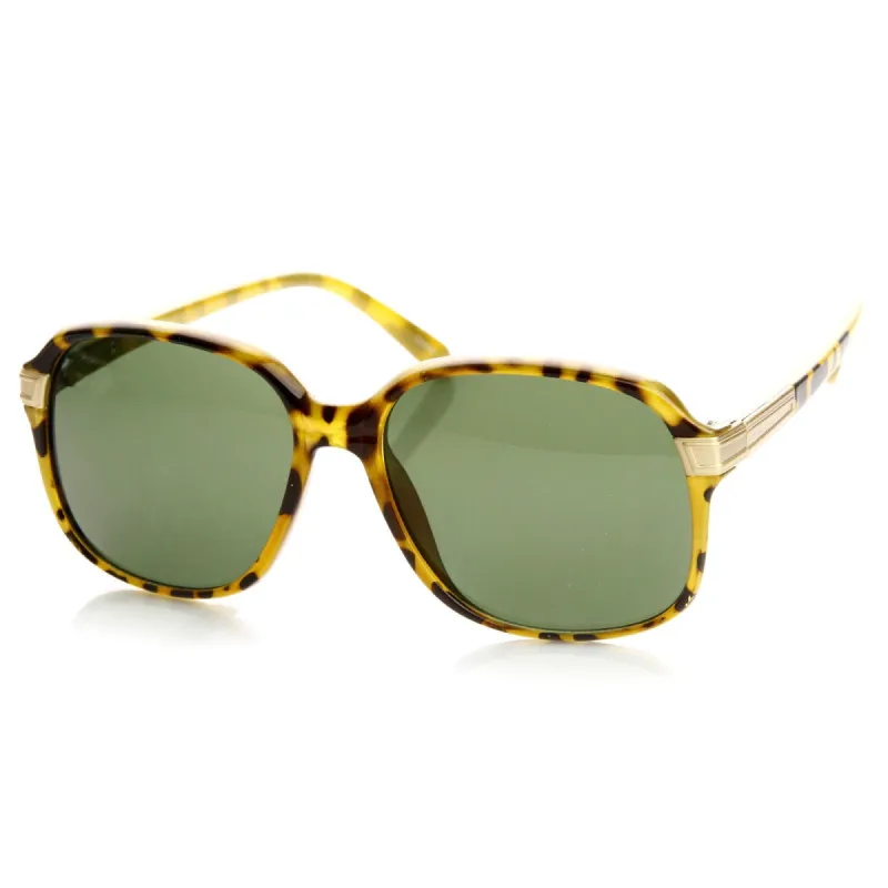 Retro European Square Fashion Womens Sunglasses 8828 sold by ZeroUV