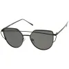 Women's Retro Modern Flat Mirror Lens Sunglasses A898 sold by ZeroUV