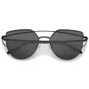 Women's Retro Modern Flat Mirror Lens Sunglasses A898 sold by ZeroUV