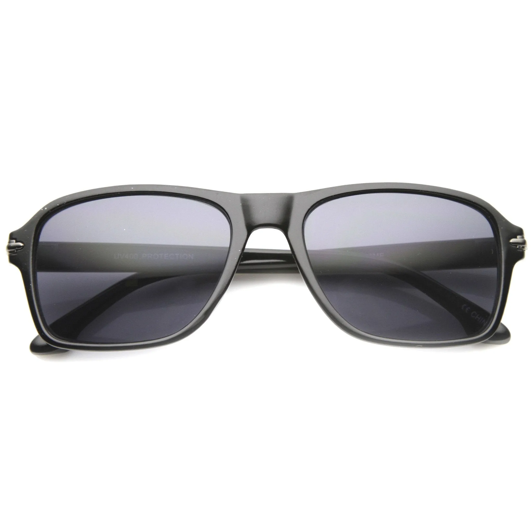 Men's Euro Rectangle Frame Fashion Sunglasses 9875 sold by ZeroUV product image thumbnail 3