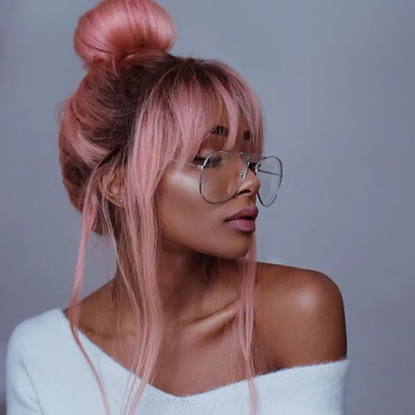 Retro Full Metal Aviator Dapper Clear Lenses Glasses sold by ZeroUV product image thumbnail 3