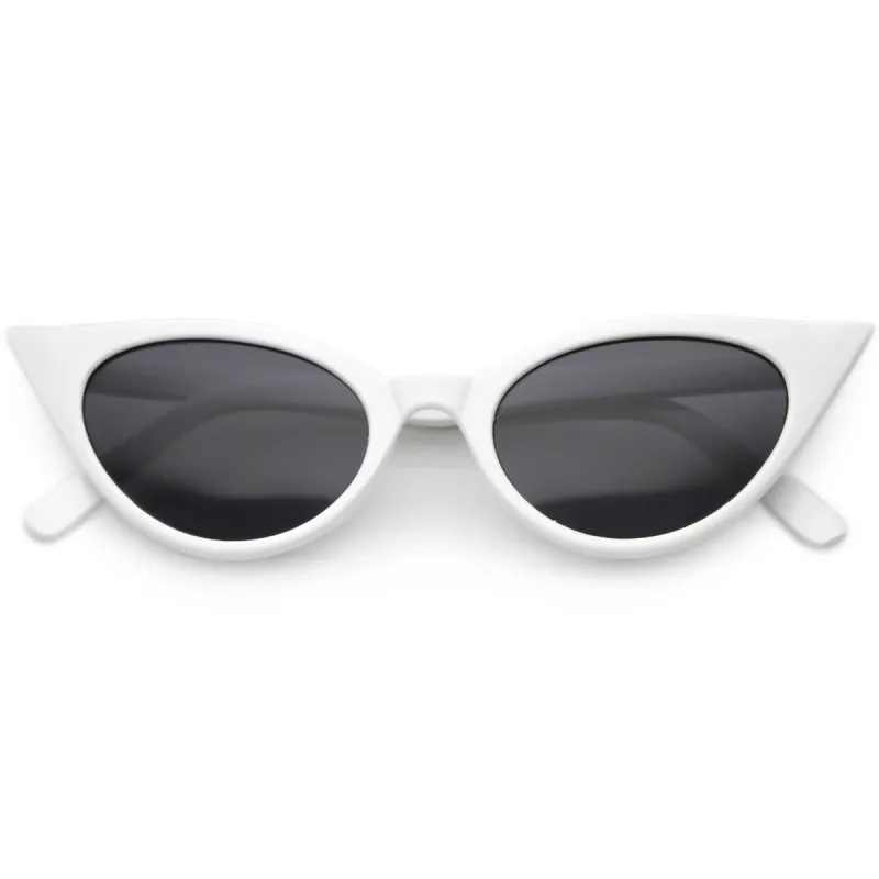 Women's Retro 1950's High Tipped Cat Eye Sunglasses C758 sold by ZeroUV