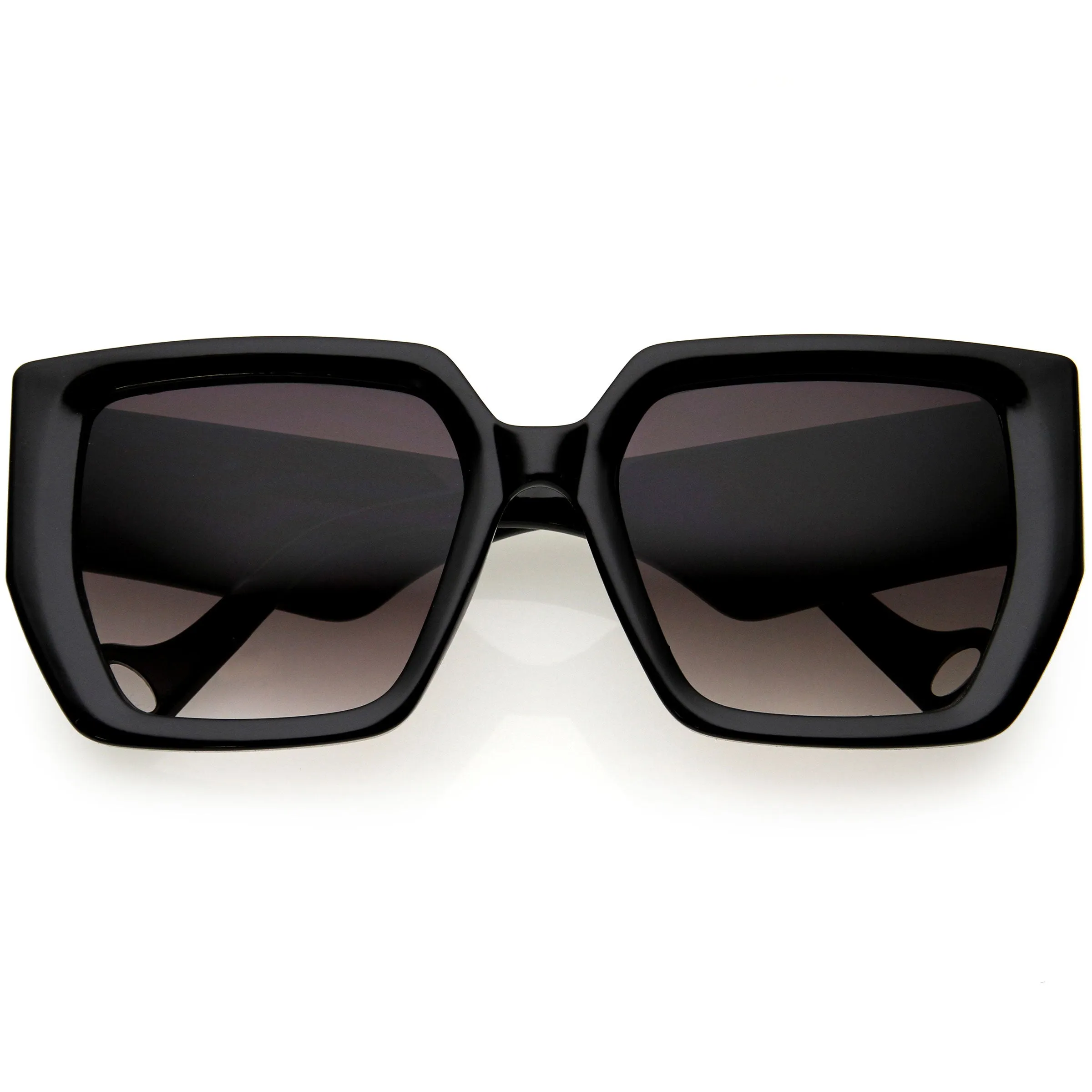 Oversized High Fashion Thick Rimmed Square Sunglasses D235 sold by ZeroUV product image thumbnail 4