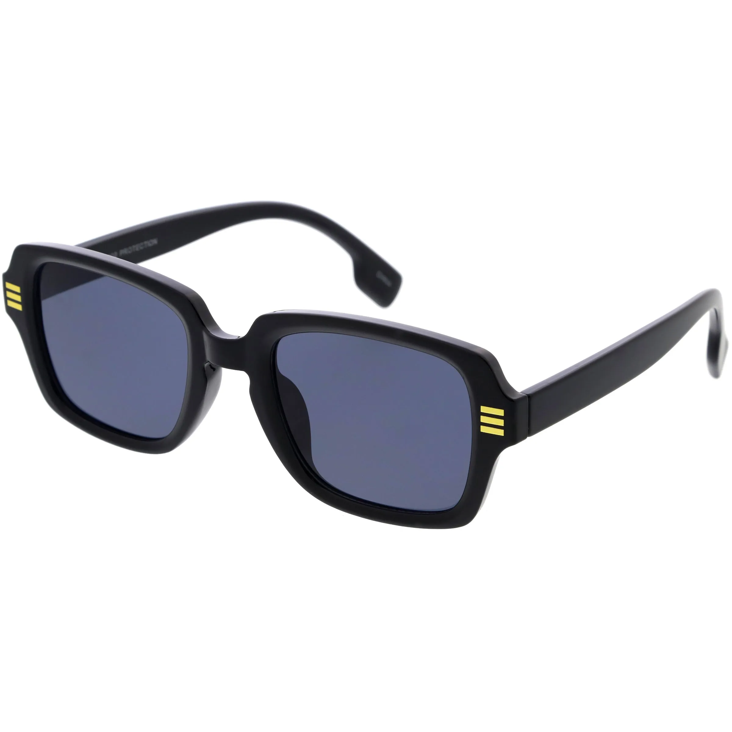 Everyday Mid Temple Horn Rimmed Square Sunglasses D315 sold by ZeroUV product image thumbnail 5