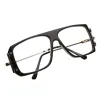 Hipster DJ European Square Clear Lens Glasses 2930 sold by ZeroUV