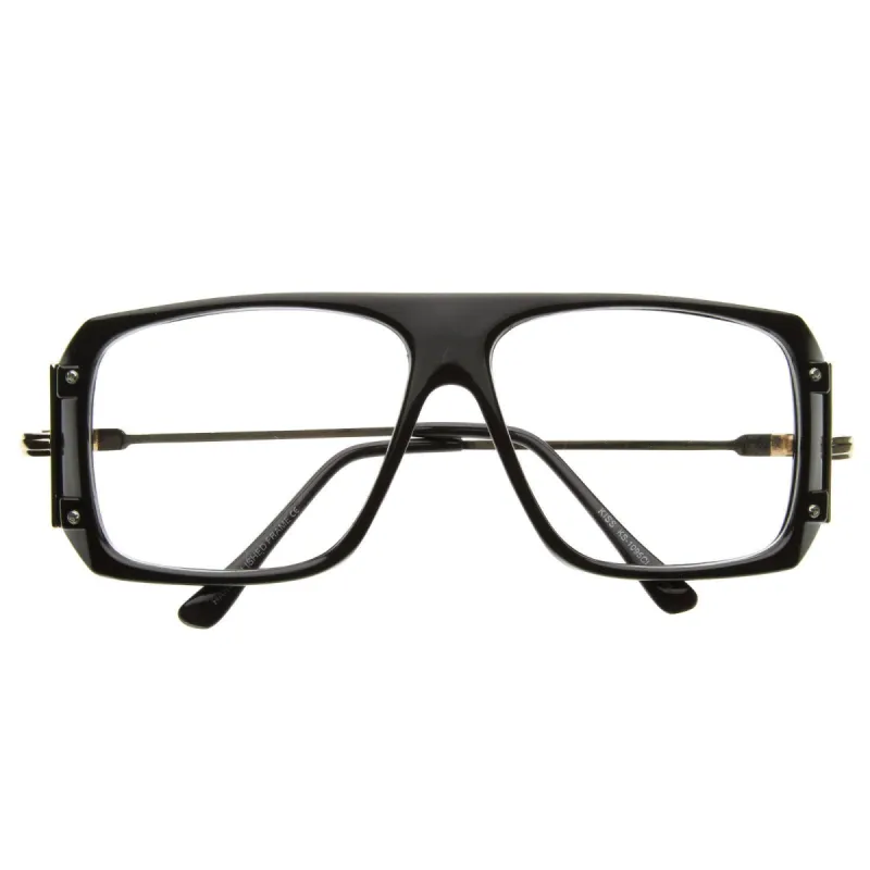 Hipster DJ European Square Clear Lens Glasses 2930 sold by ZeroUV