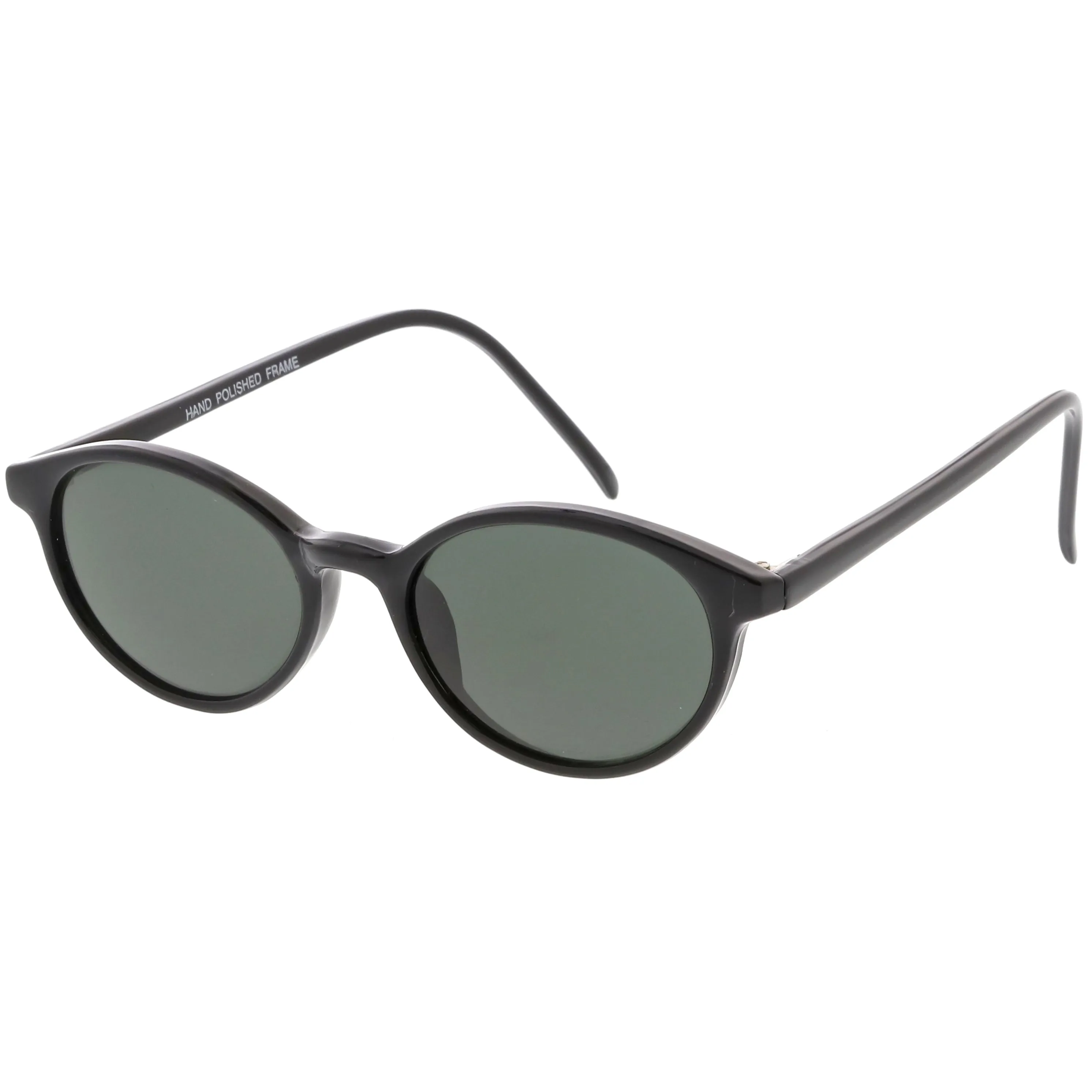 True Vintage Euro Round Oval Indie Dapper Sunglasses C657 sold by ZeroUV product image thumbnail 2
