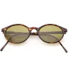 True Vintage Euro Round Oval Indie Dapper Sunglasses C657 sold by ZeroUV