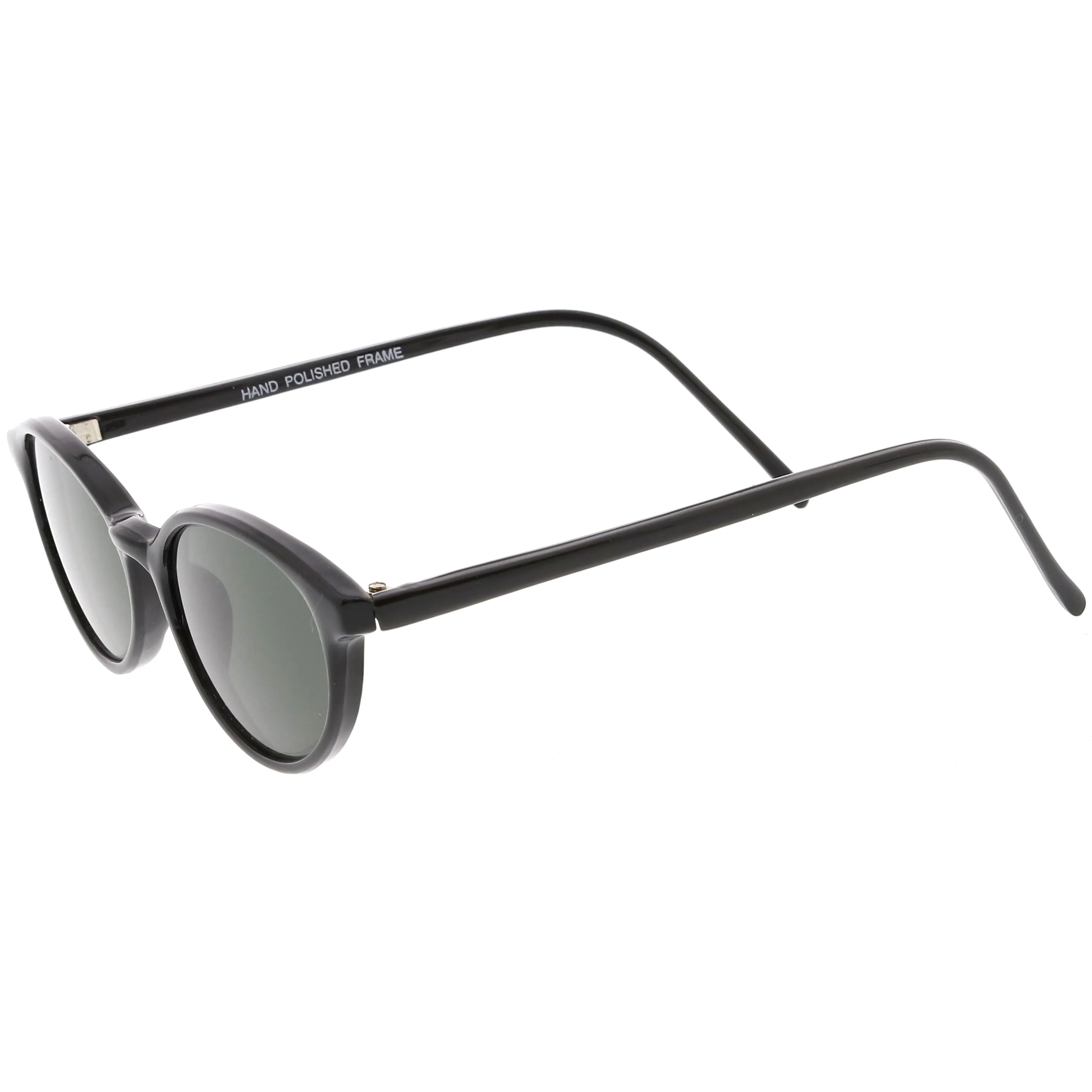 True Vintage Euro Round Oval Indie Dapper Sunglasses C657 sold by ZeroUV product image thumbnail 3