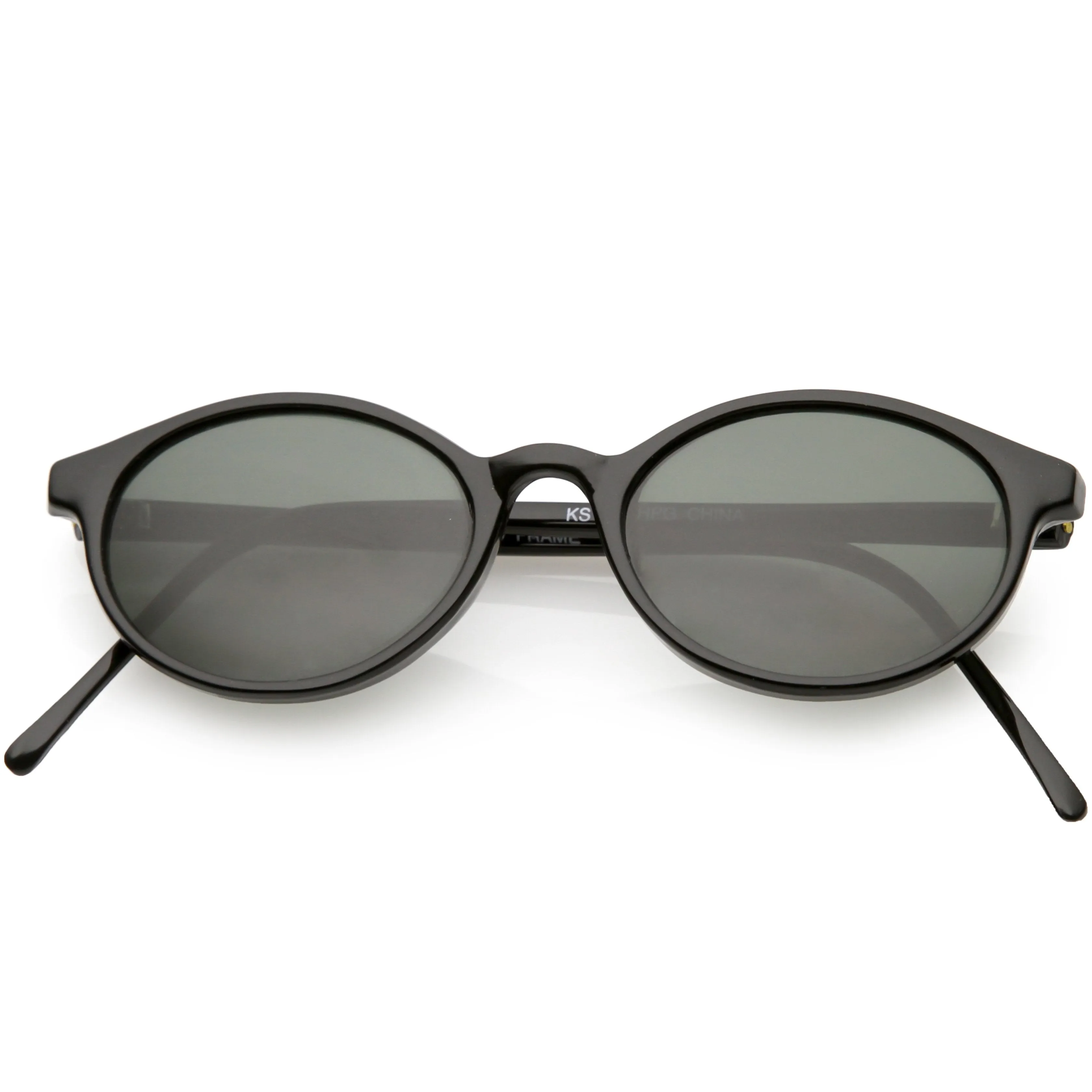 True Vintage Euro Round Oval Indie Dapper Sunglasses C657 sold by ZeroUV