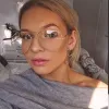Retro Classic Full Metal Tear Drop Clear Lens Aviator Glasses C936 sold by ZeroUV