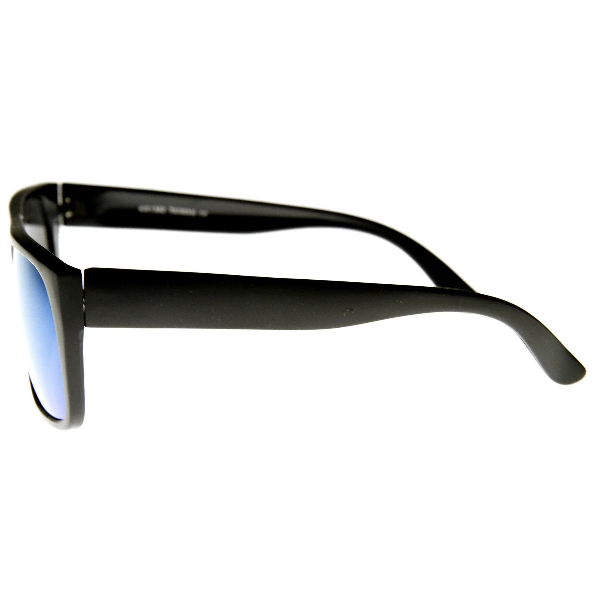 Retro Flat Top Street Wear Flash Mirror Lens Sunglasses 9452 sold by ZeroUV product image thumbnail 3