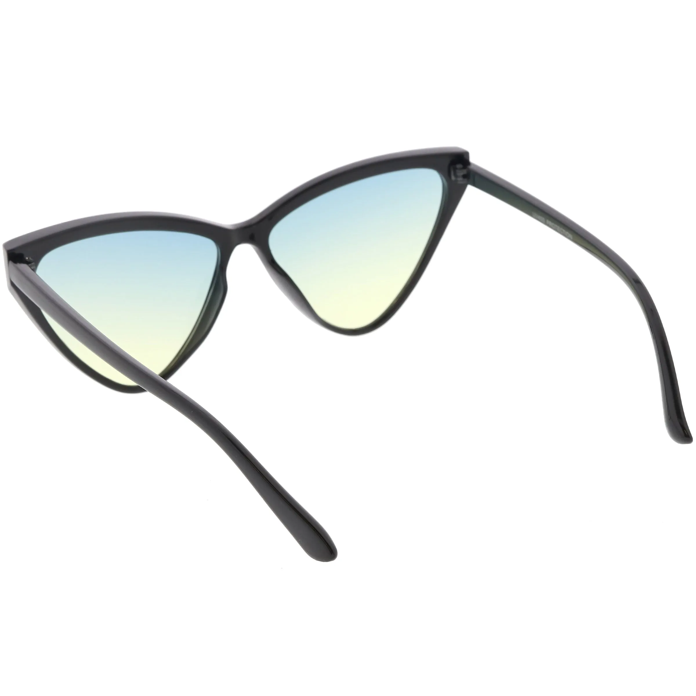 Women's Oversize High Tipped Color Tone Cat Eye Sunglasses C739 sold by ZeroUV product image thumbnail 4