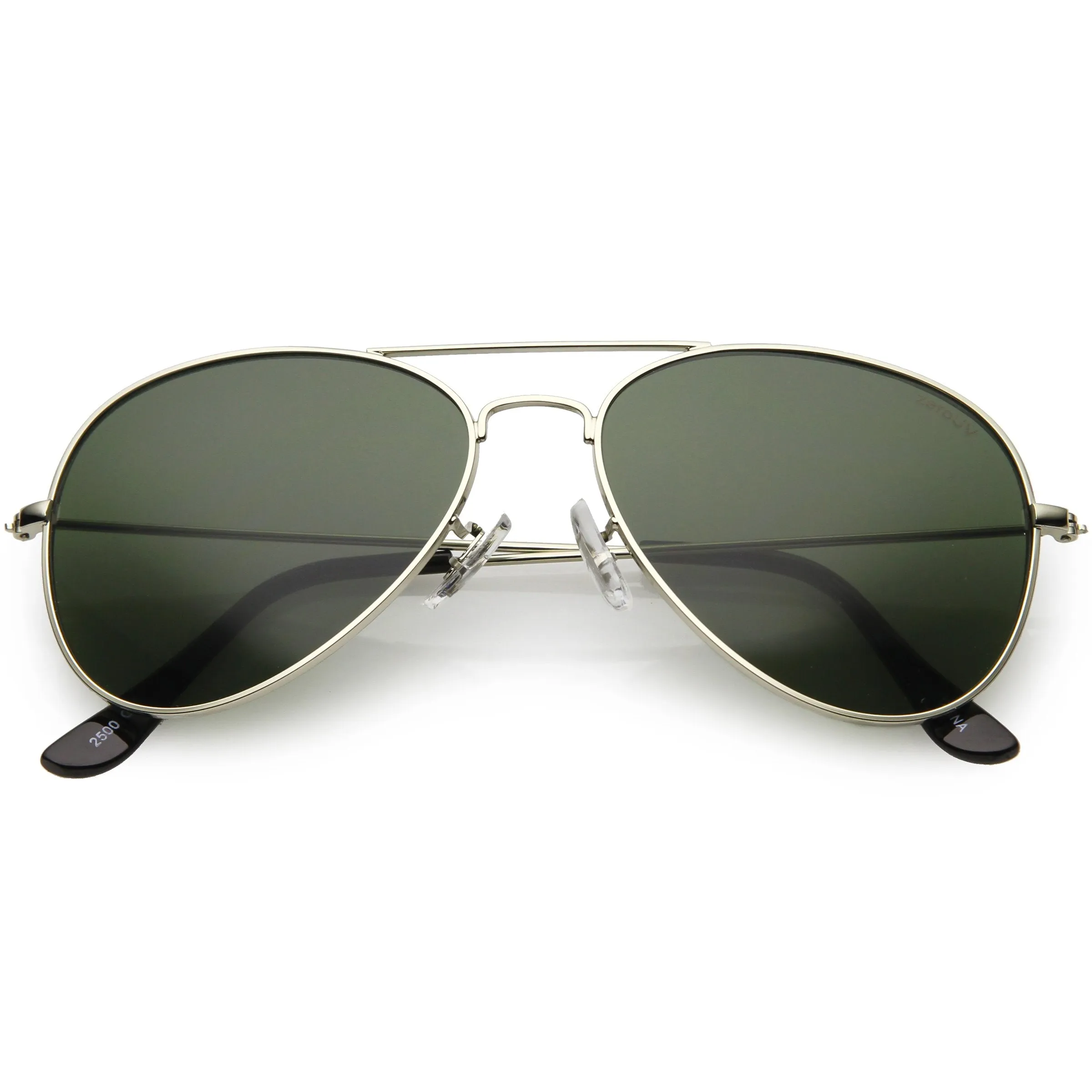 Original Classic Metal Military Aviator Sunglasses 1041 58mm sold by ZeroUV product image thumbnail 4