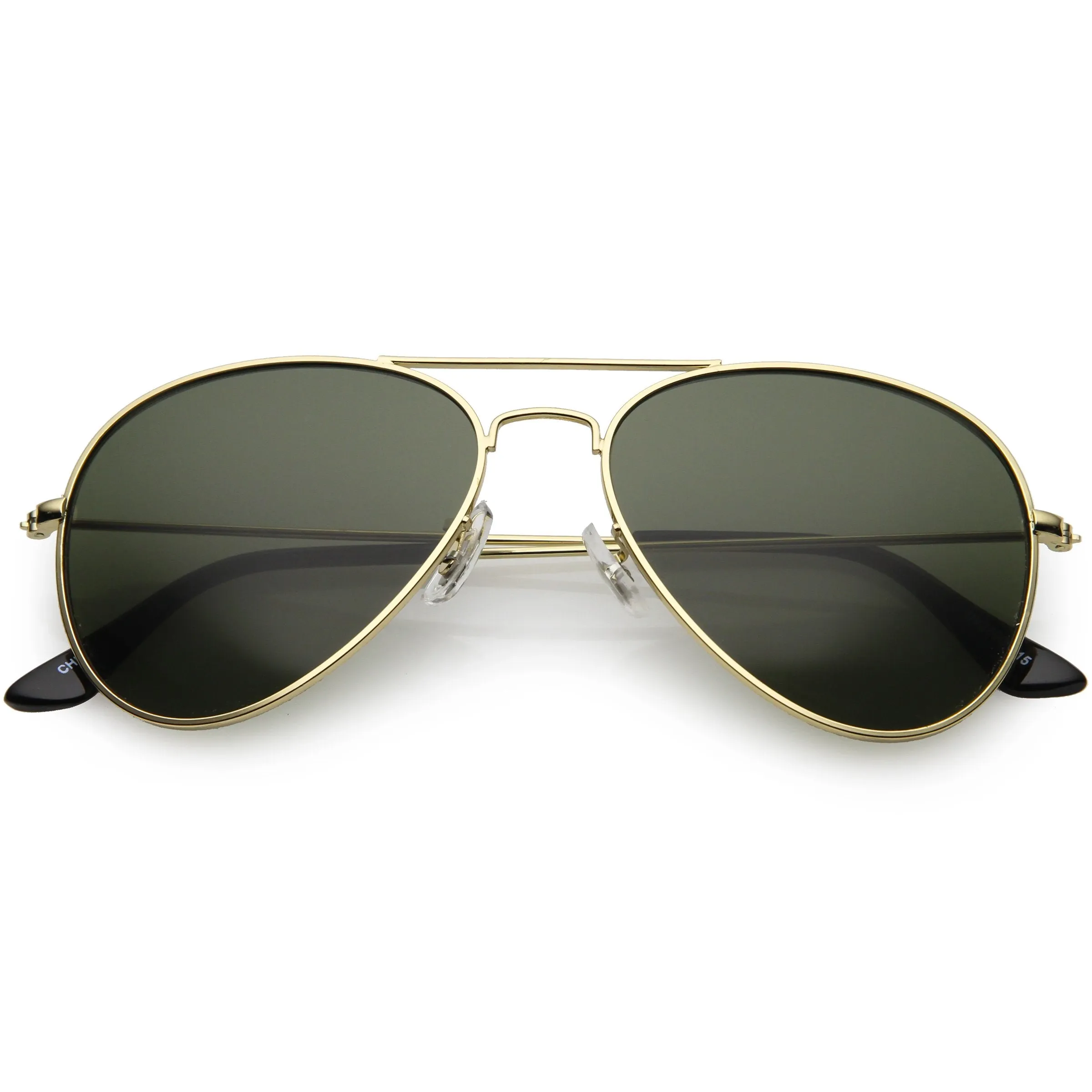 Original Classic Metal Military Aviator Sunglasses 1041 58mm sold by ZeroUV