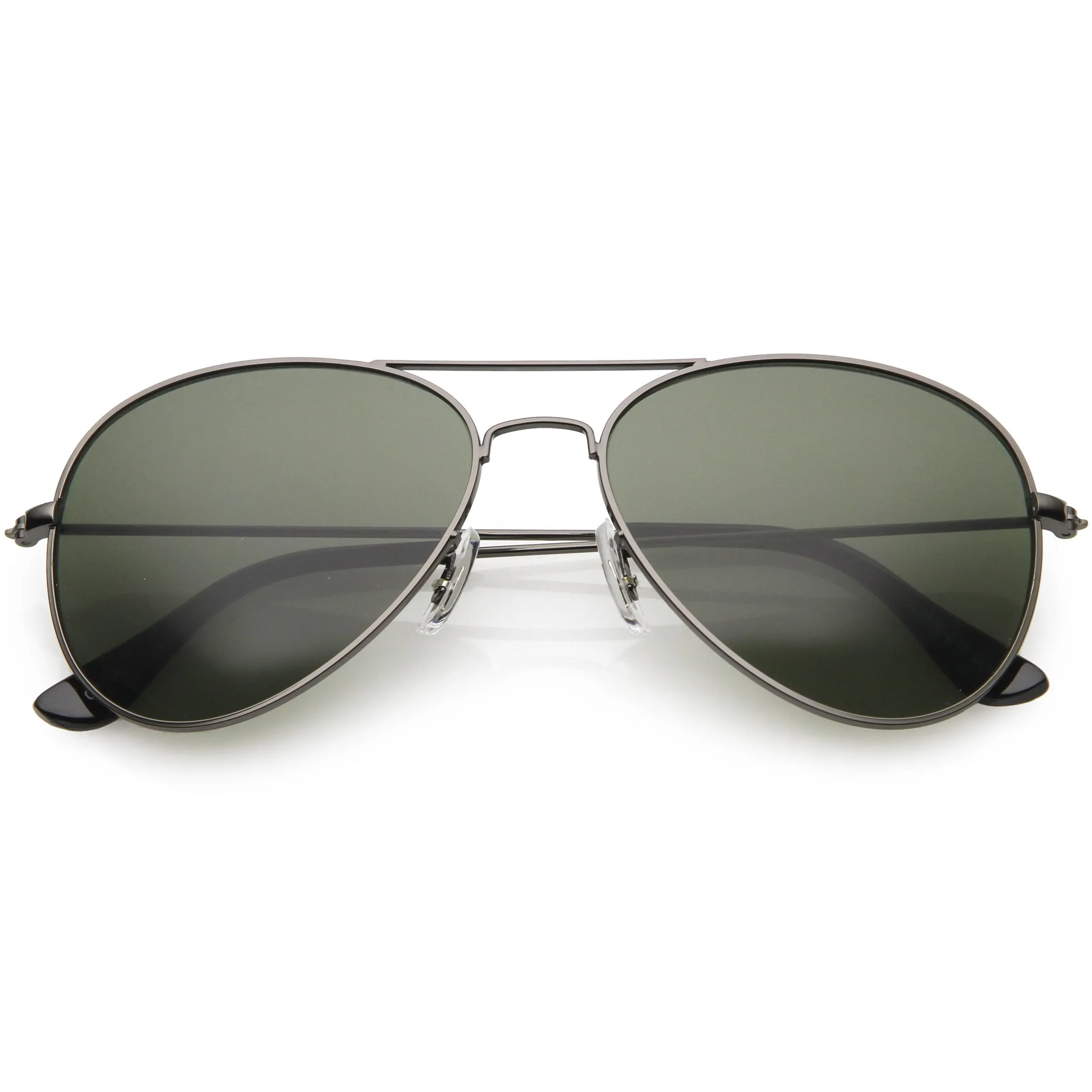Original Classic Metal Military Aviator Sunglasses 1041 58mm sold by ZeroUV product image thumbnail 5