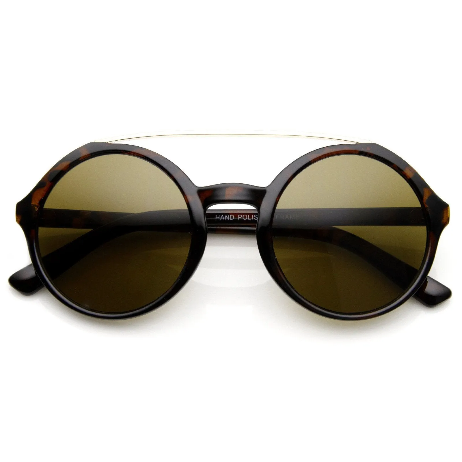Retro Fashion Round Circle Steampunk Fashion Sunglasses 8935 sold by ZeroUV product image thumbnail 5