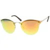 Rimless Horned Rim Iridescent Lens Sunglasses A216 sold by ZeroUV