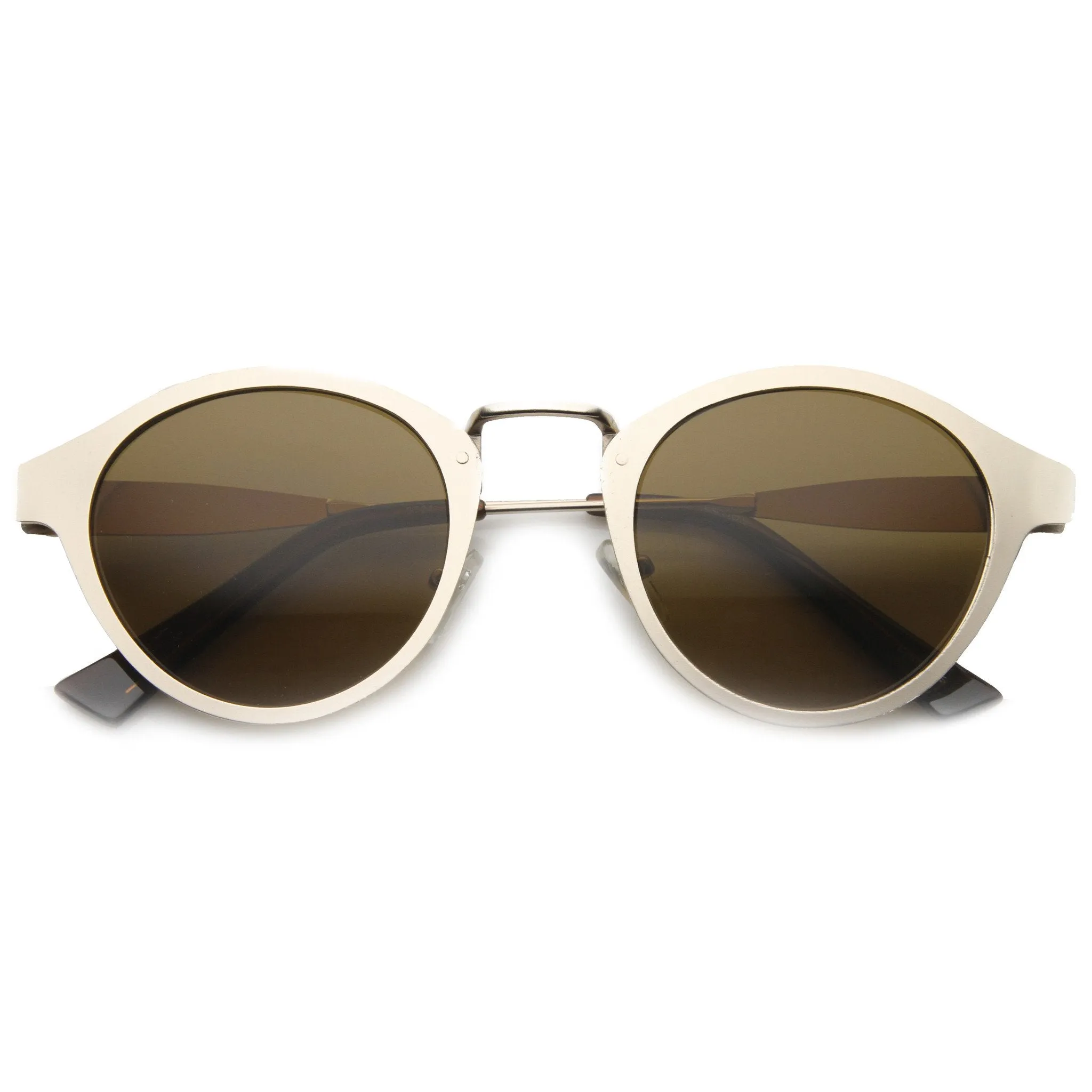 Dapper Indie Horned Rim Vintage Sunglasses 9736 sold by ZeroUV