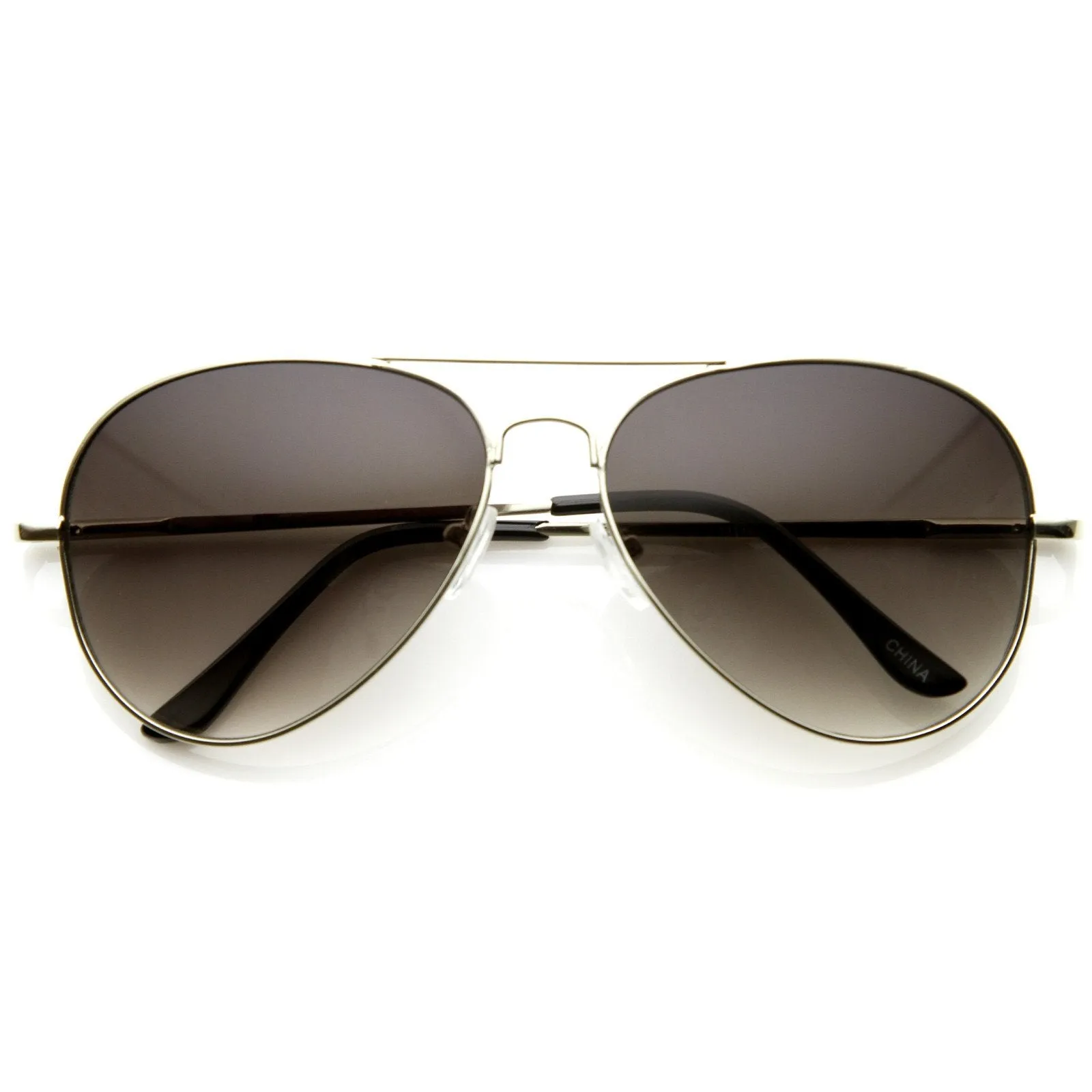 Classic Aviator Sunglasses Retro Metal Frame 1376 sold by ZeroUV