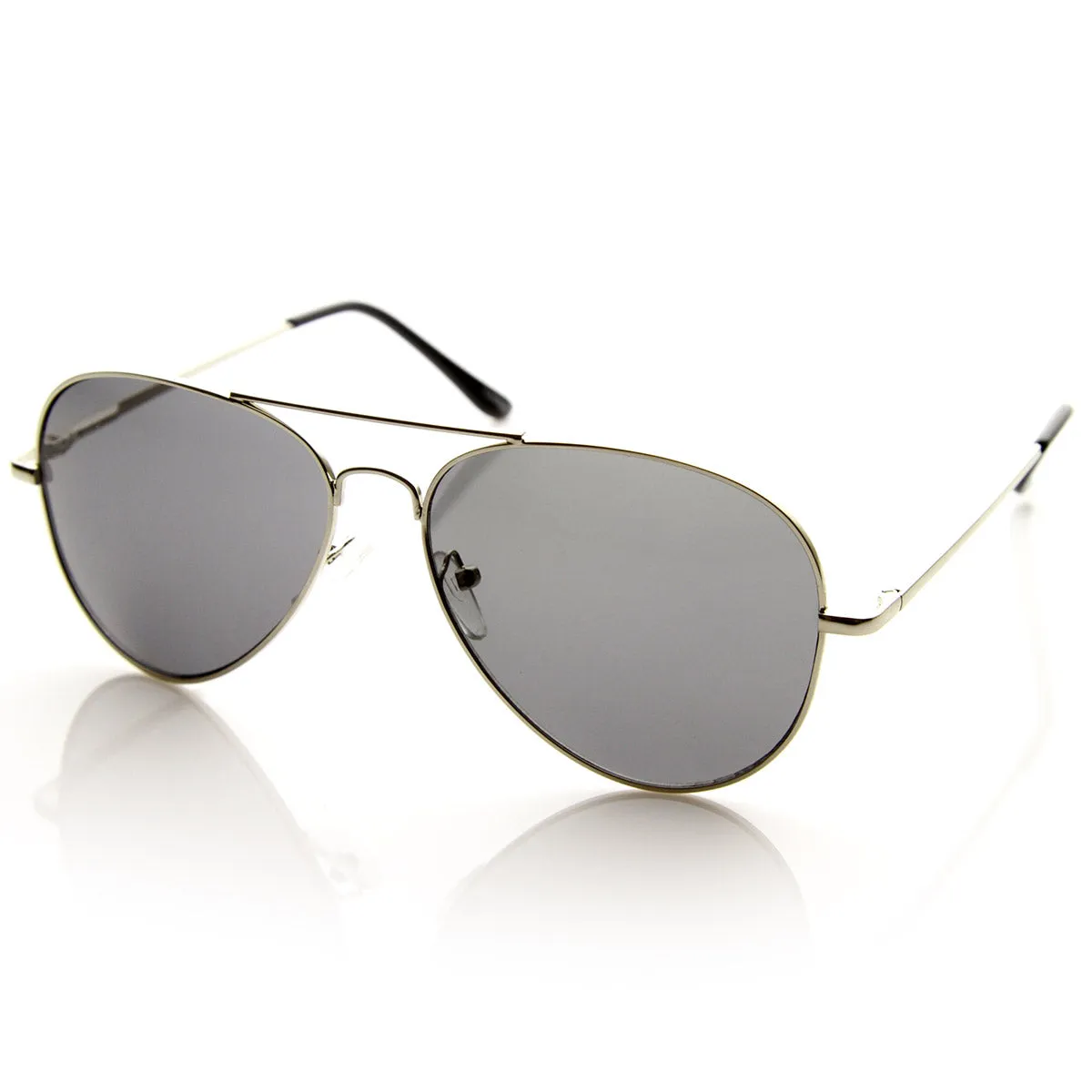Classic Aviator Sunglasses Retro Metal Frame 1376 sold by ZeroUV product image thumbnail 2