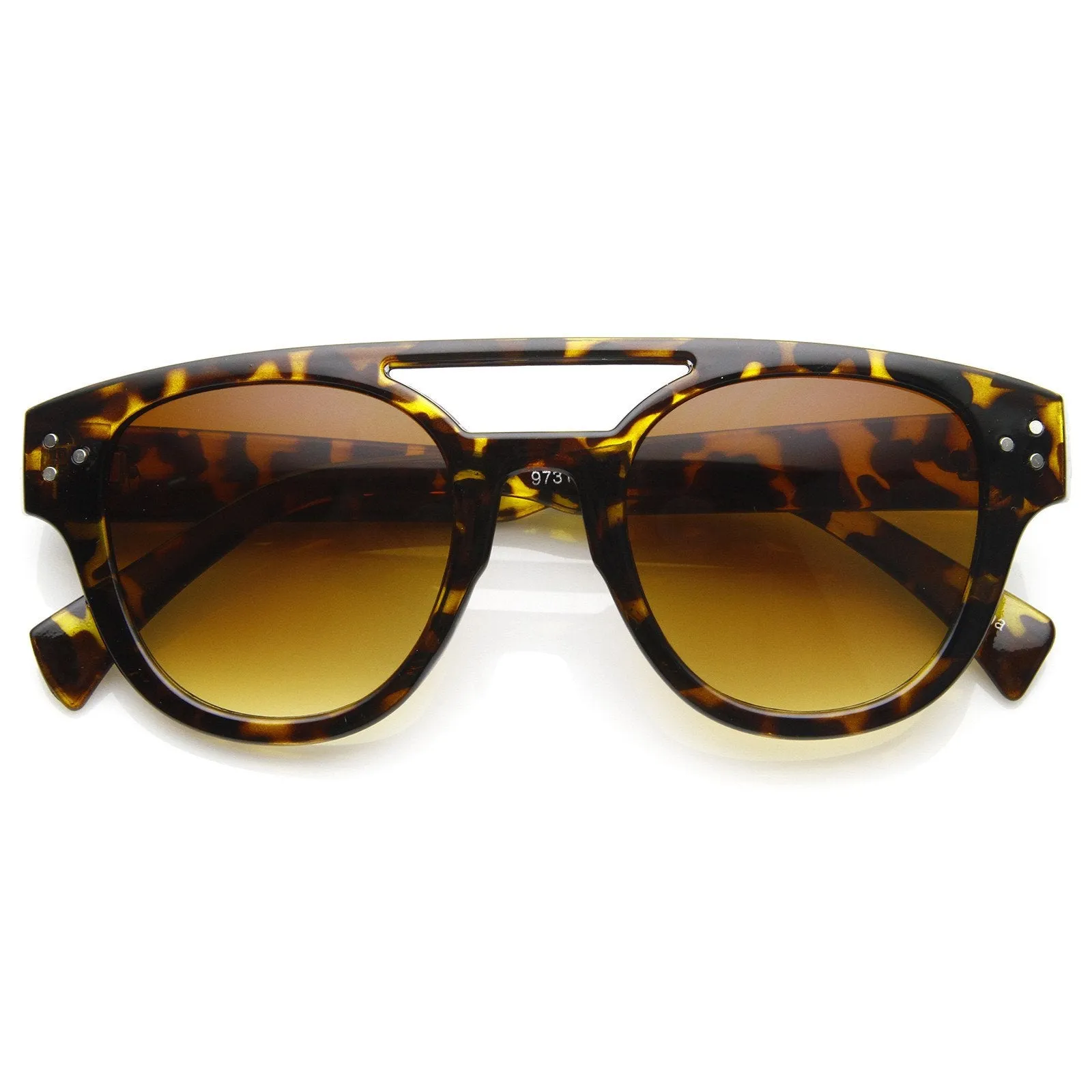 Retro European Fashion Cross Bar Aviator Sunglasses 8947 sold by ZeroUV