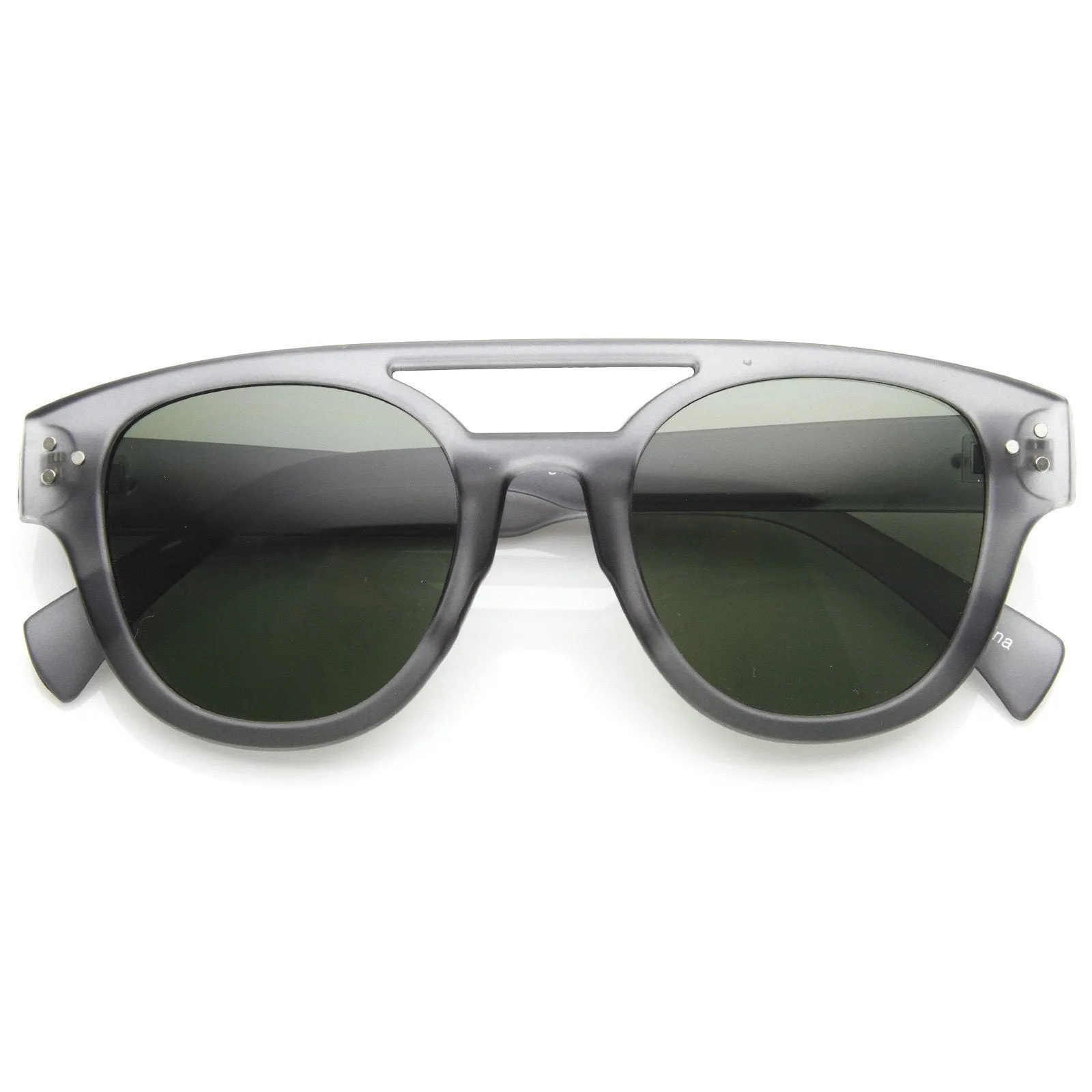 Retro European Fashion Cross Bar Aviator Sunglasses 8947 sold by ZeroUV product image thumbnail 5