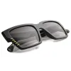 Oversize Square Bold Frame Horned Rim Sunglasses 9988 sold by ZeroUV