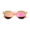 Retro P3 Round Flash Color Mirrored Lens Colorful Sunglasses 8932 sold by ZeroUV