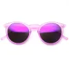 Retro P3 Round Flash Color Mirrored Lens Colorful Sunglasses 8932 sold by ZeroUV