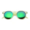 Retro P3 Round Flash Color Mirrored Lens Colorful Sunglasses 8932 sold by ZeroUV