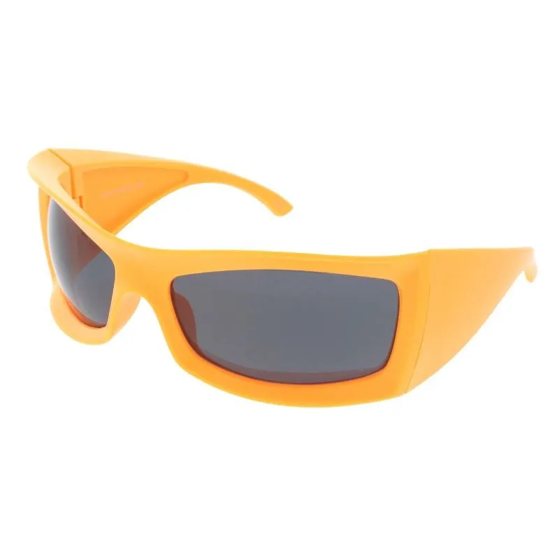 Large Wrap Around Futuristic Goggle Sunglasses D320 sold by ZeroUV product image thumbnail 2