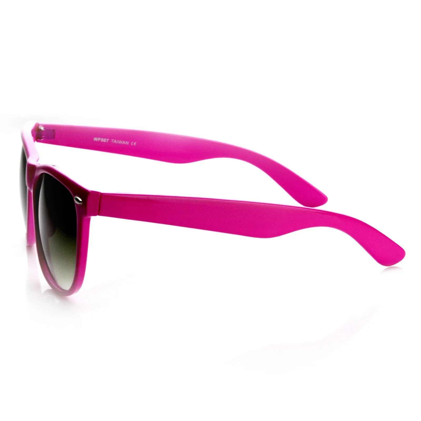 Trendy Large Retro Colorful Horned Rim Frame Sunglasses 8726 sold by ZeroUV product image thumbnail 4