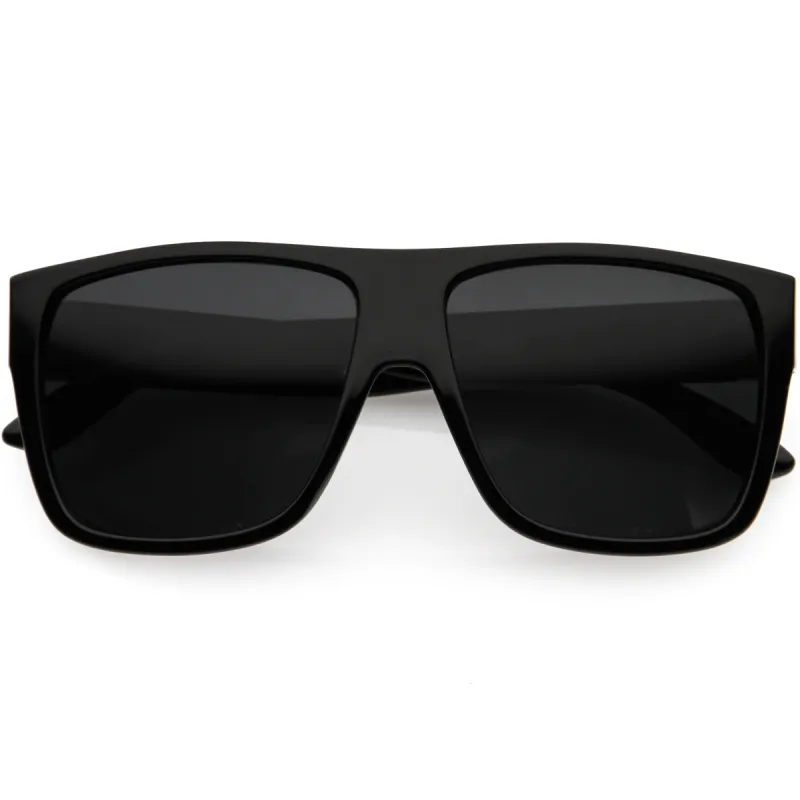 Classy Everyday Action Sports Flat Top Square Sunglasses D111 sold by ZeroUV