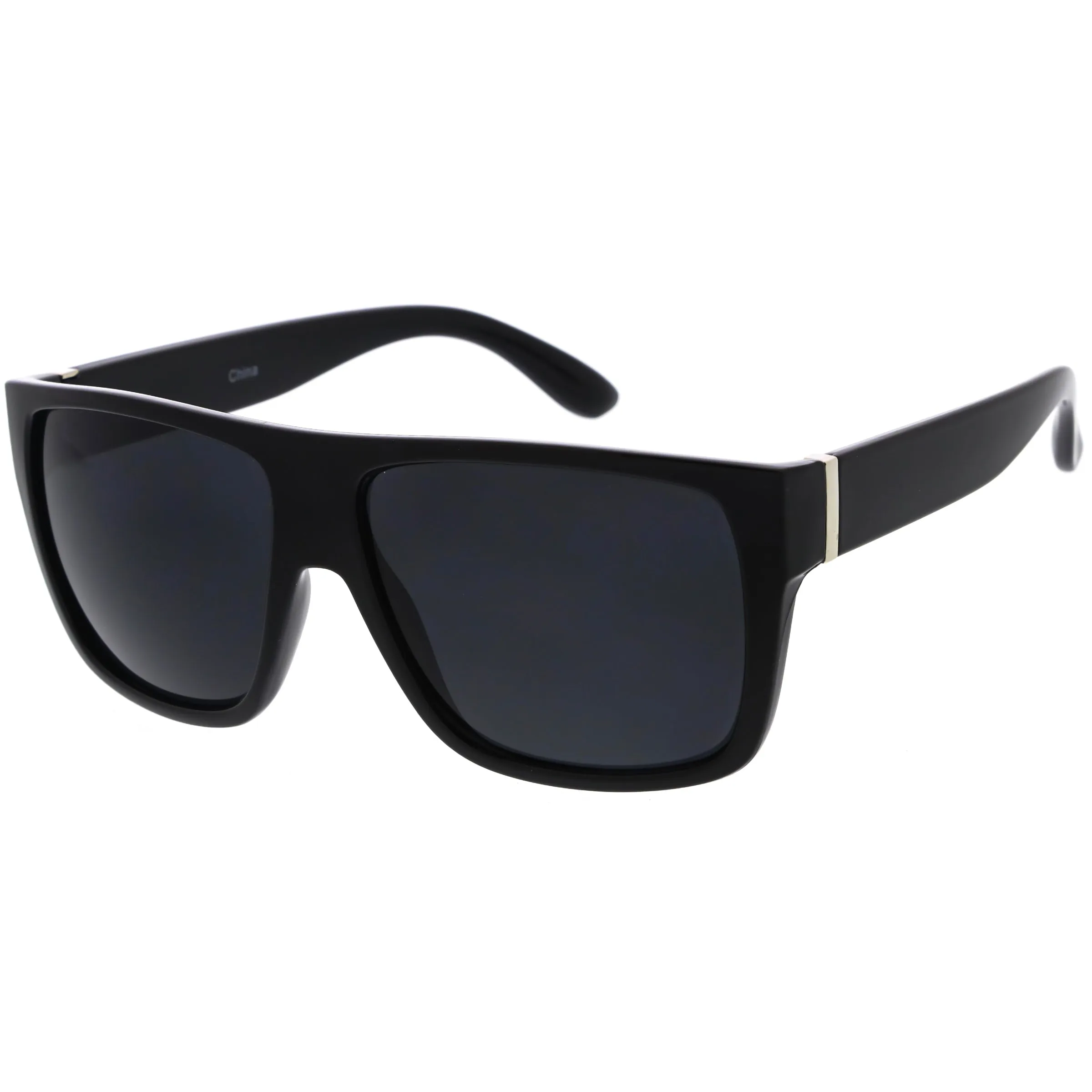 Classy Everyday Action Sports Flat Top Square Sunglasses D111 sold by ZeroUV product image thumbnail 2