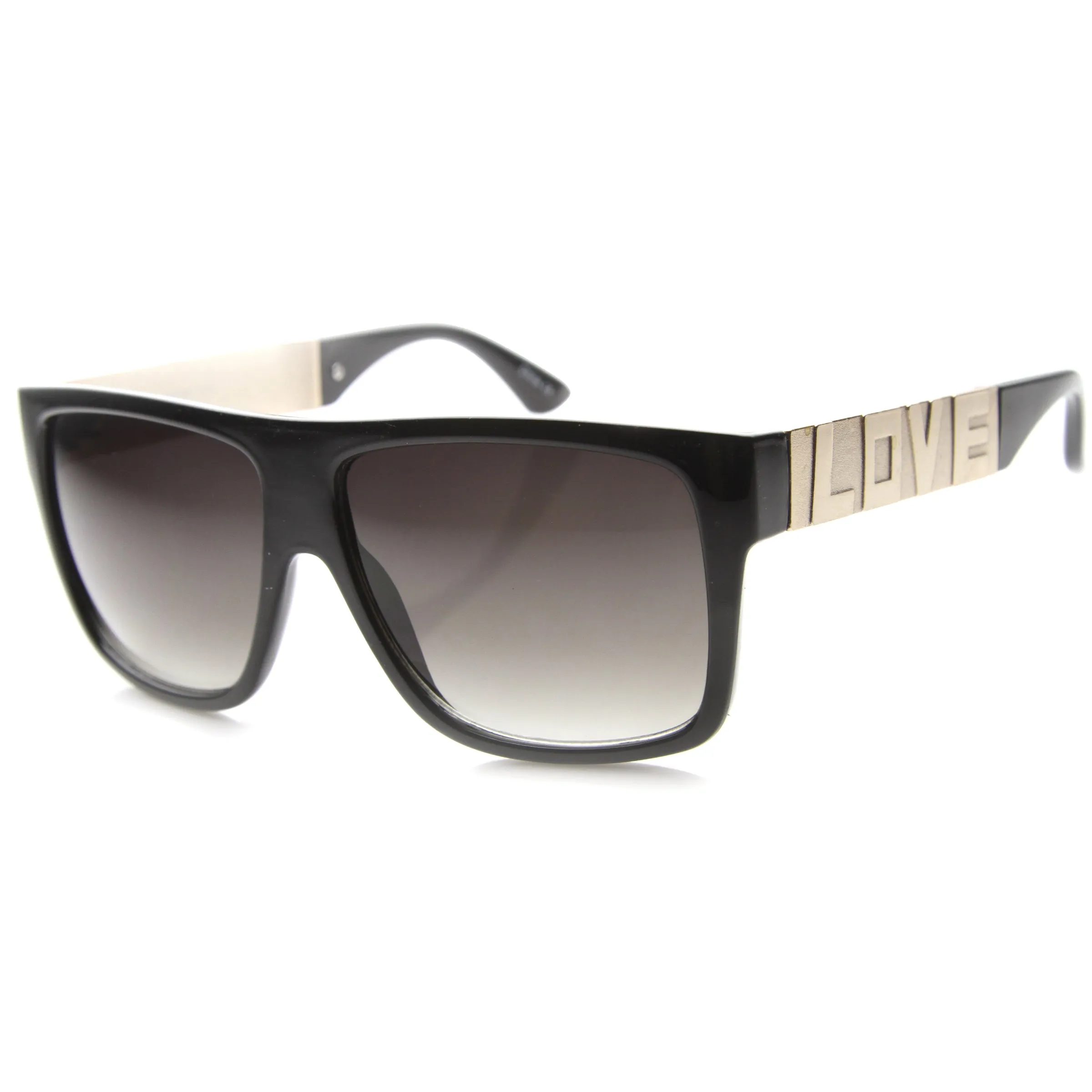 Love Hate Arm Detail Gradient Lens Square Sunglasses 9850 sold by ZeroUV product image thumbnail 2