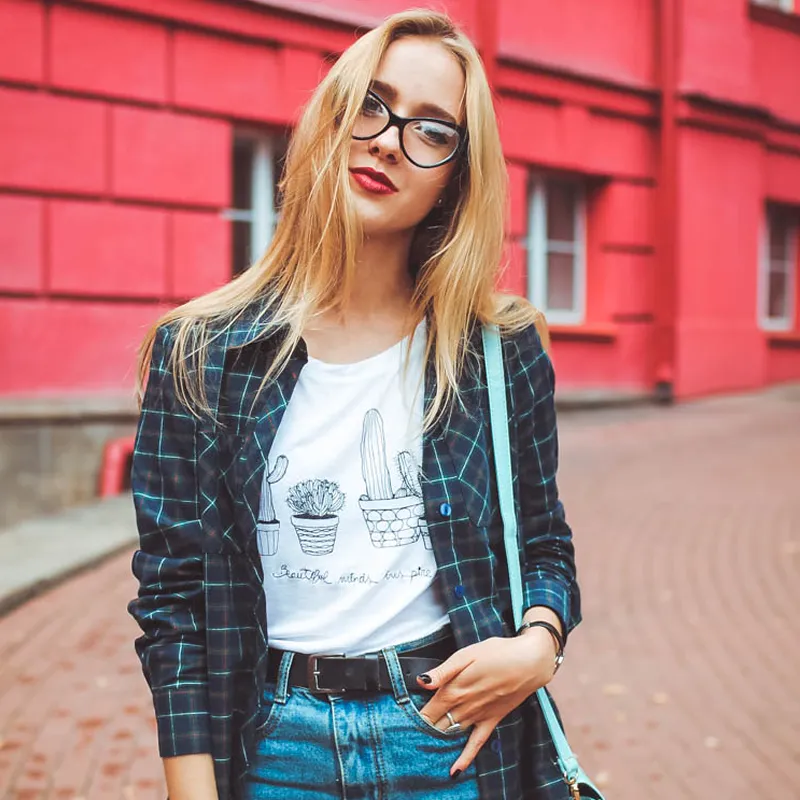 1950's Vintage Mod Fashion Cat Eye Clear Lens Glasses 8435 sold by ZeroUV product image thumbnail 3