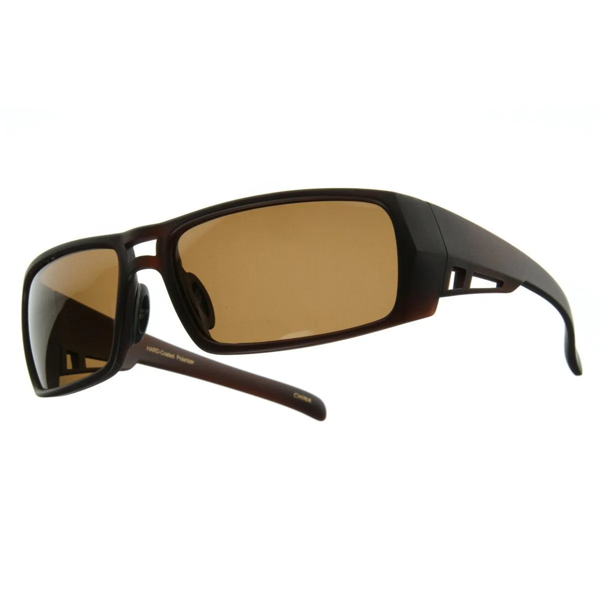 Premium Action Sports Polarized Mens Wrap Around Aviator Sunglasses 8264 sold by ZeroUV product image thumbnail 5