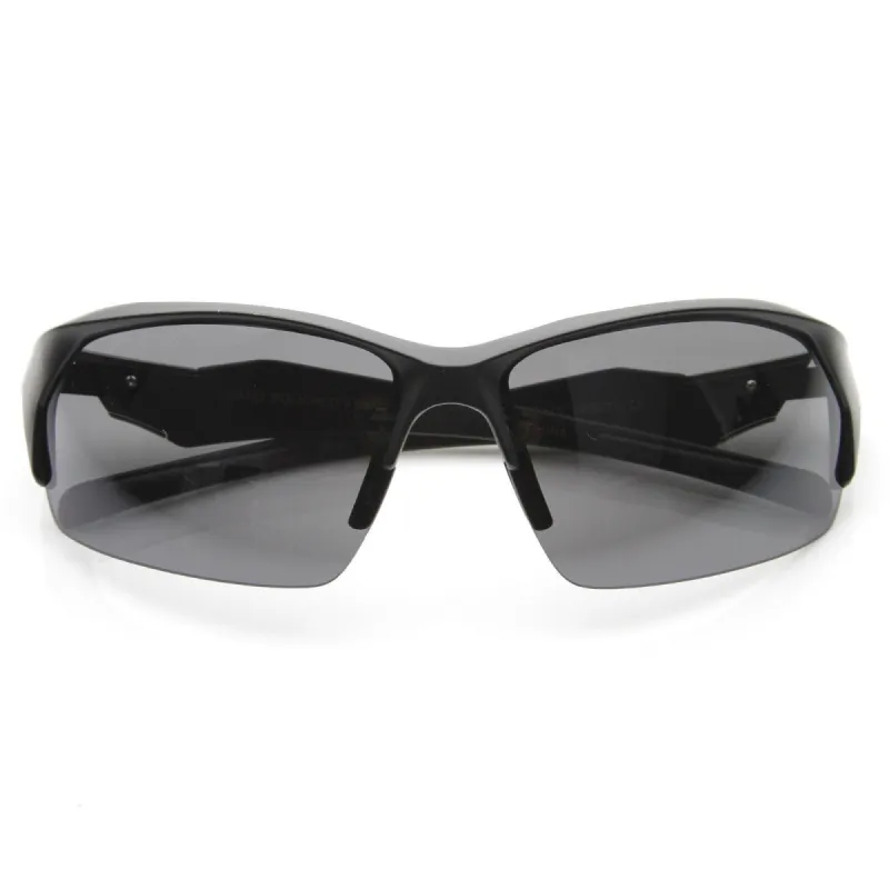 Premium TR-90 Half Frame Semi Rimless Action Sports Mens Sunglasses 9107 sold by ZeroUV