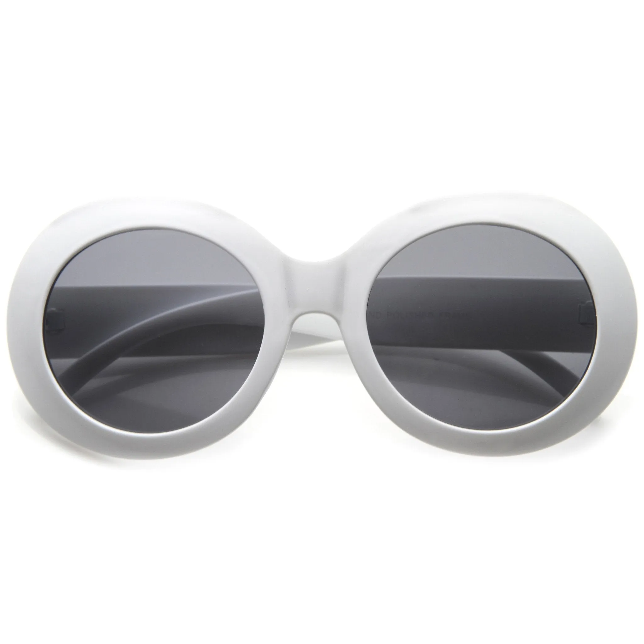 Retro 1950's Women's Oval Bold Round Sunglasses 9992 sold by ZeroUV product image thumbnail 5