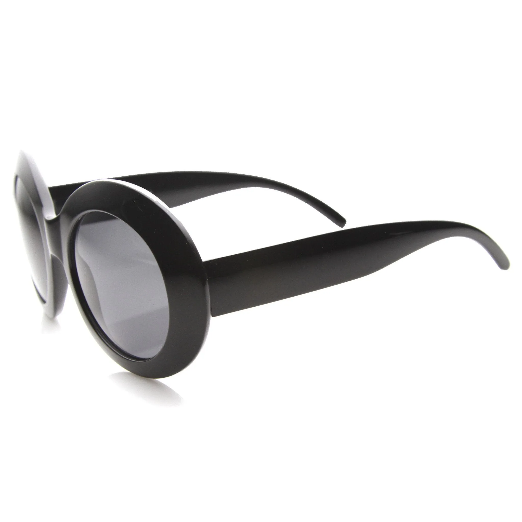 Retro 1950's Women's Oval Bold Round Sunglasses 9992 sold by ZeroUV product image thumbnail 3