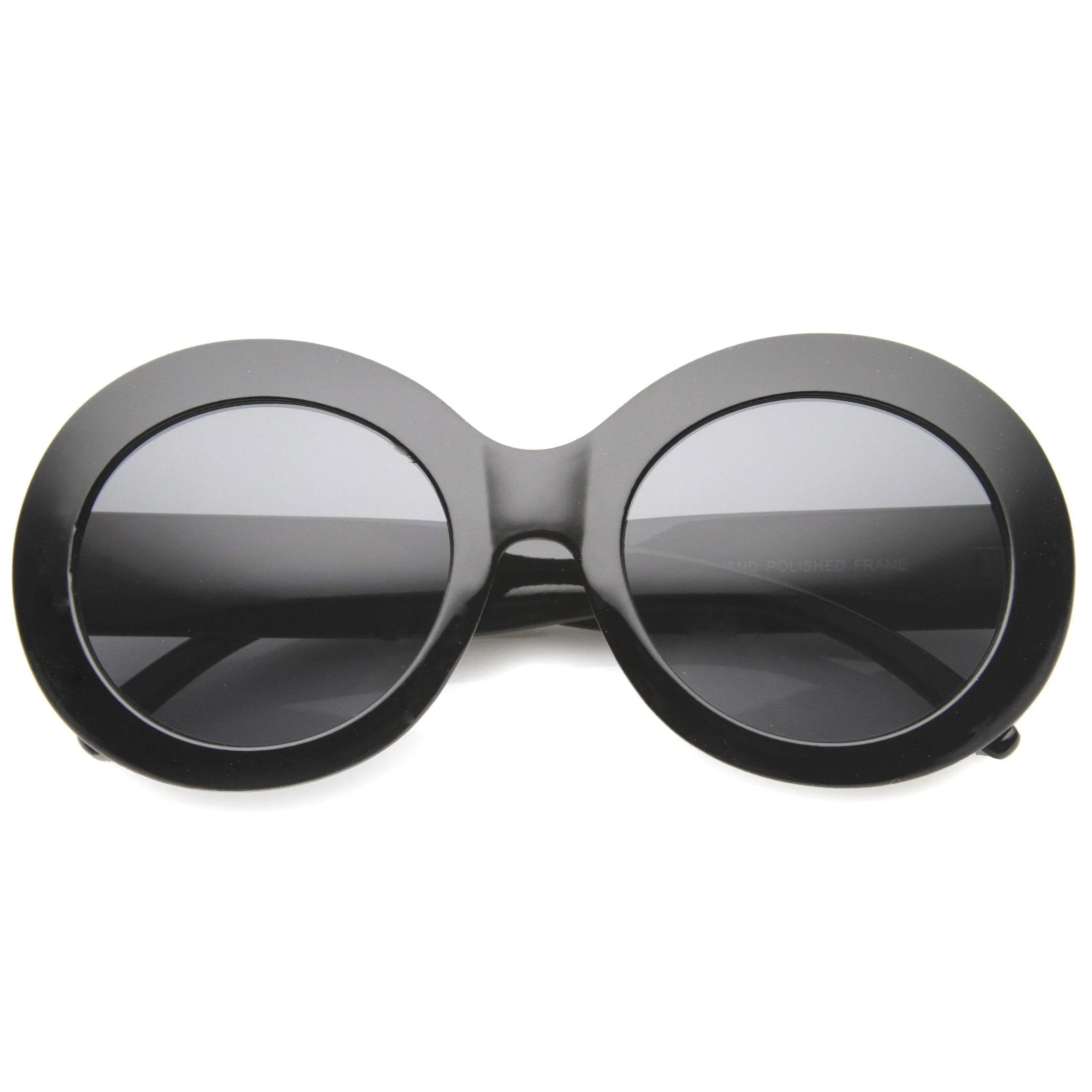 Retro 1950's Women's Oval Bold Round Sunglasses 9992 sold by ZeroUV