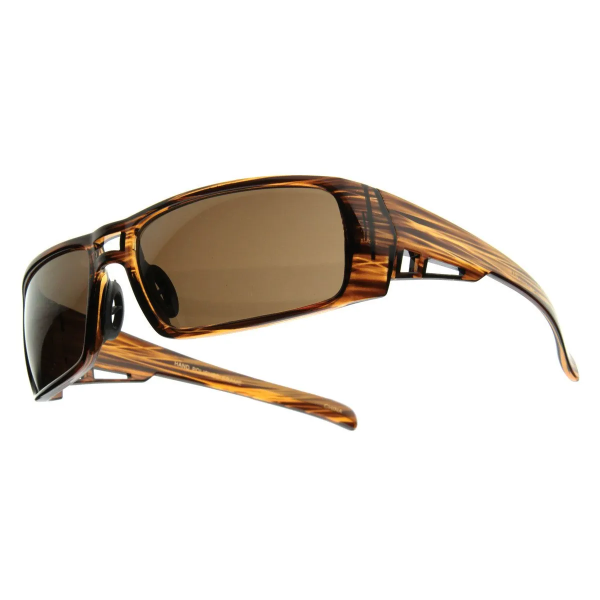 Mens Action Sports Wrap Around Aviator Sunglasses 8262 sold by ZeroUV product image thumbnail 5