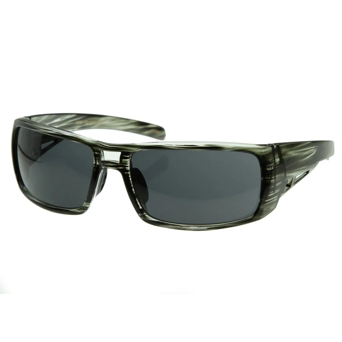 Mens Action Sports Wrap Around Aviator Sunglasses 8262 sold by ZeroUV product image thumbnail 2