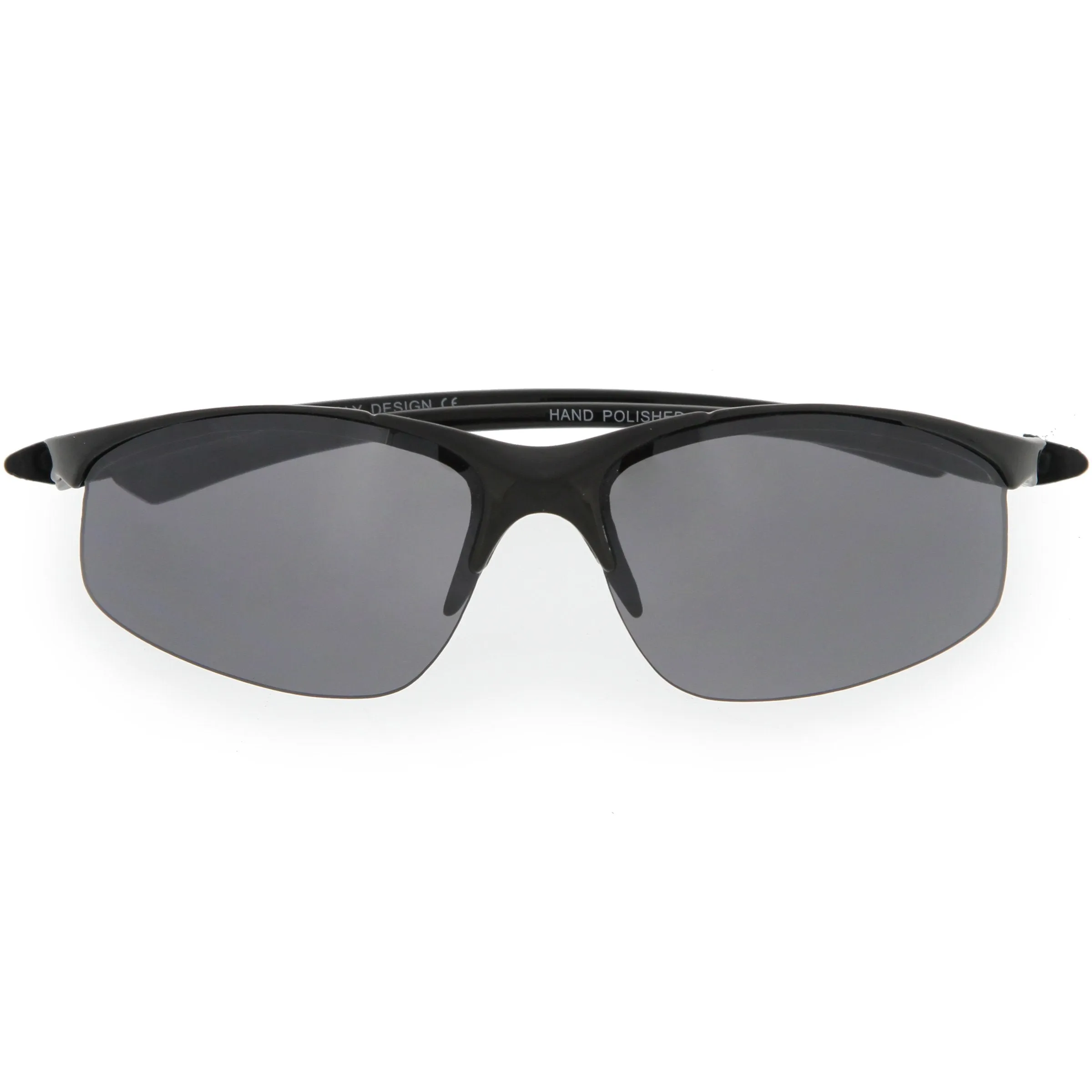 Men's Lightweight Half Frame Active Sports Wrap Around Sunglasses C788 sold by ZeroUV product image thumbnail 4