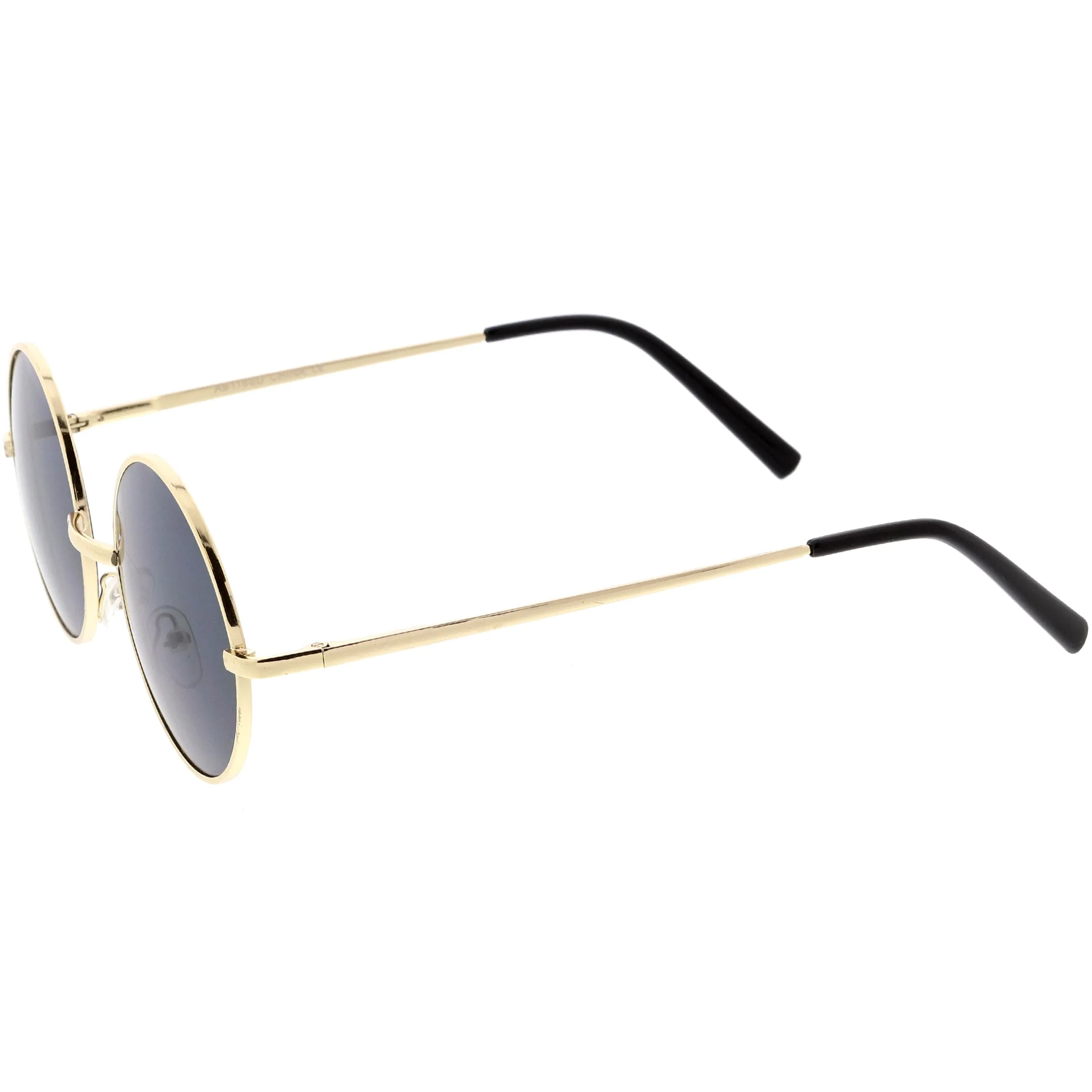 Vintage Inspired Small Round Thin Metal Frame Retro Lennon Sunglasses C919 sold by ZeroUV product image thumbnail 4